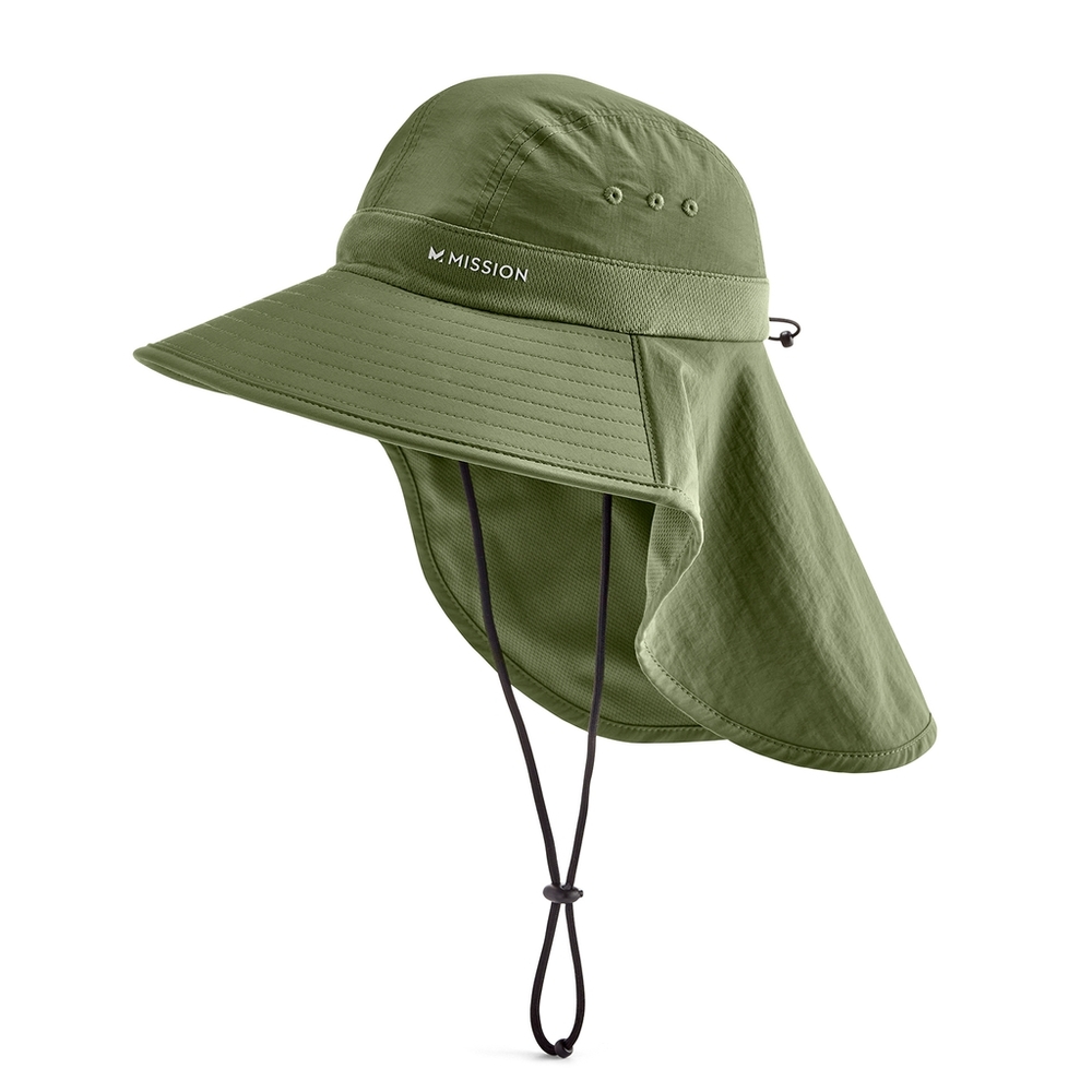Cooling Sun Defender HatSun-ready hat with neck nape protection